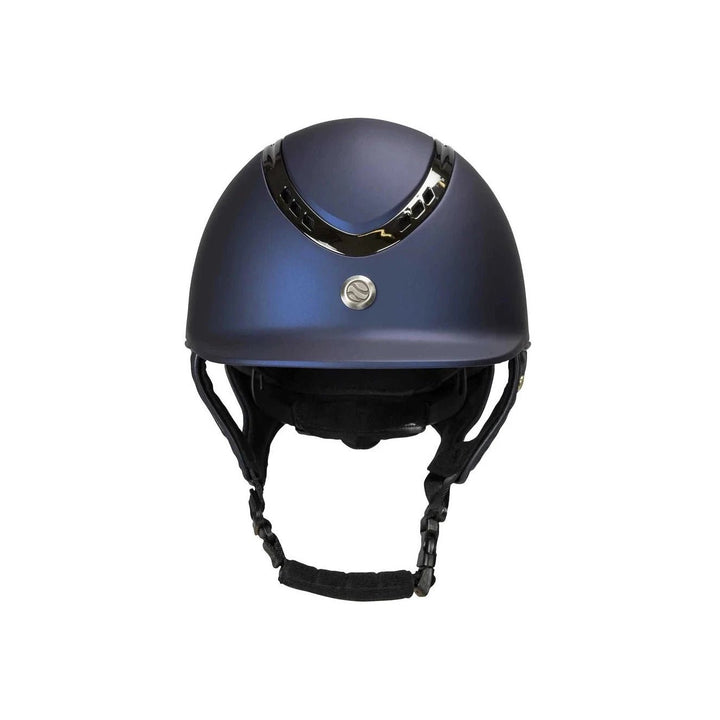 Back on Track Reithelm EQ3 Paradus Smooth Top, Dunkelblau - IQ Horse