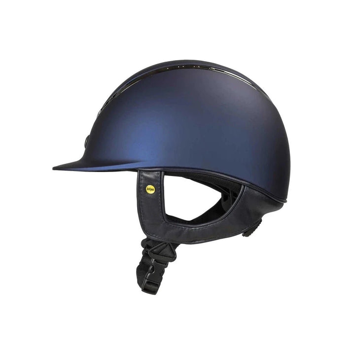 Back on Track Reithelm EQ3 Paradus Smooth Top, Dunkelblau - IQ Horse