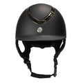 Riding Helmet EQ3 Paradus Smooth Top, black
