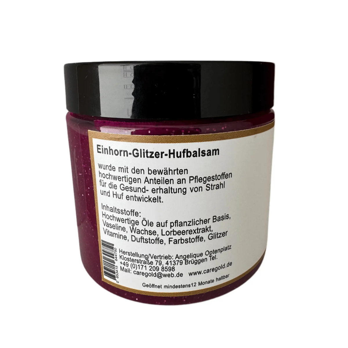 Golden Champ Glitzerhufbalsam Pink 250 ml - IQ Horse