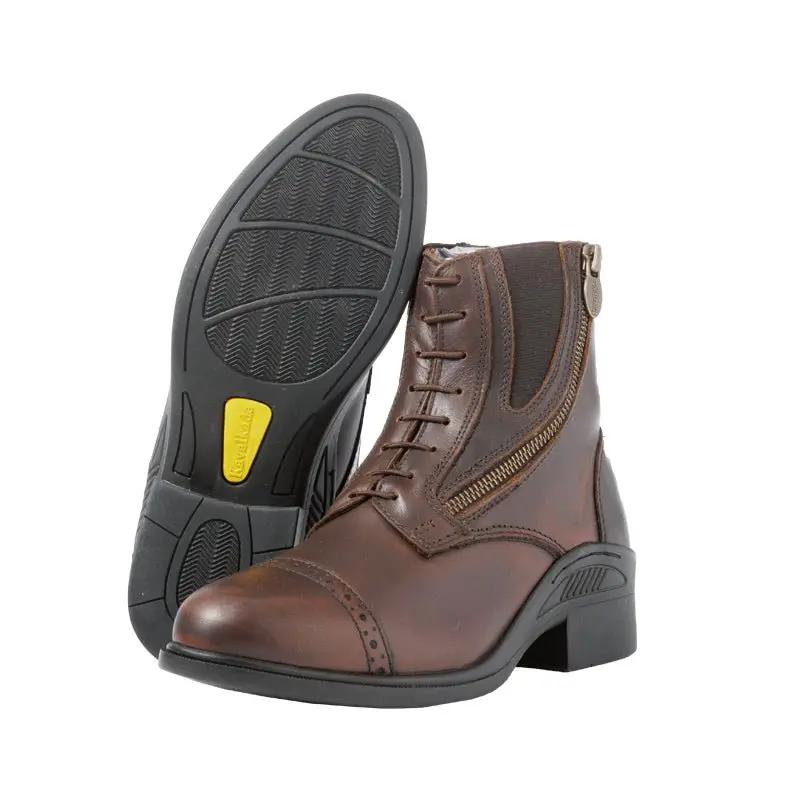 Kavalkade Stiefelette ROMOLUS - geöltes Leder, Braun - IQ Horse