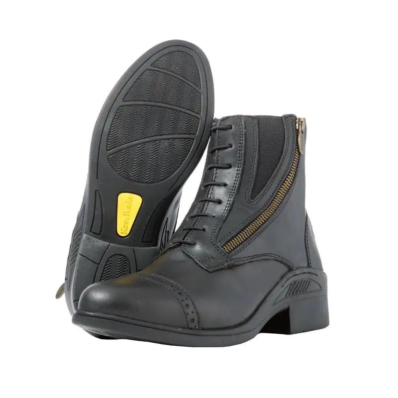 Kavalkade Stiefelette ROMULUS - geöltes Leder, schwarz - IQ Horse