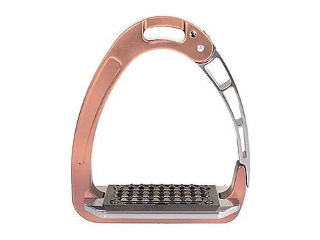 Acavallo Junior Aluminium - Sicherheitssteigbügel Arena Aluplus, Rosegold - IQ Horse