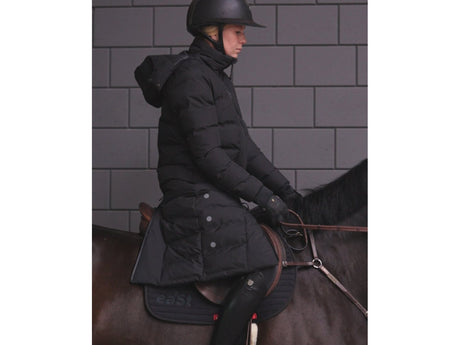 eaSt Performance Long Puffer Coat - black - IQ Horse