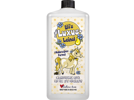 Bense & Eicke Soulhorse Collection LILI'S #LUXUS - LEINÖL - kalt gepresst - 1000 ml - IQ Horse