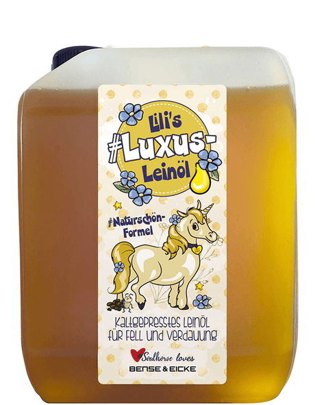 Bense & Eicke Soulhorse Collection LILI'S #LUXUS - LEINÖL - kalt gepresst - 1000 ml - IQ Horse