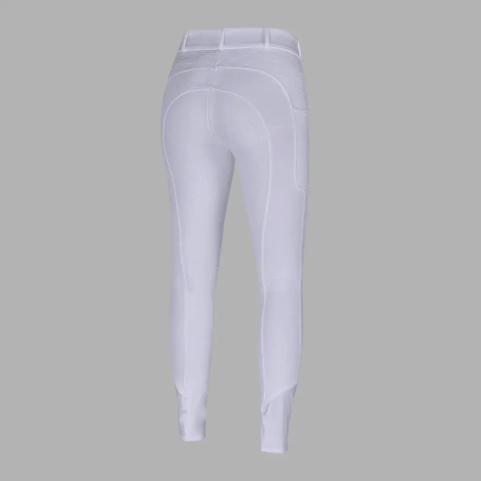 Kingsland KLkadi E - Tec Full - Grip Reithose Damen Limited Edition, Weiß - IQ Horse