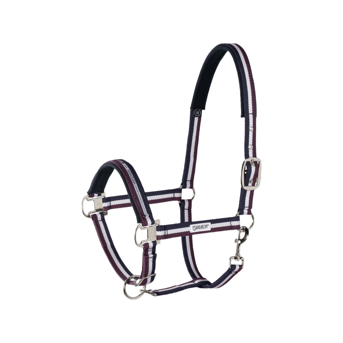 Eskadron Halfter PIN BUCKLE (NIGHTBLUE - WHITE - BLACKBERRY) - IQ Horse