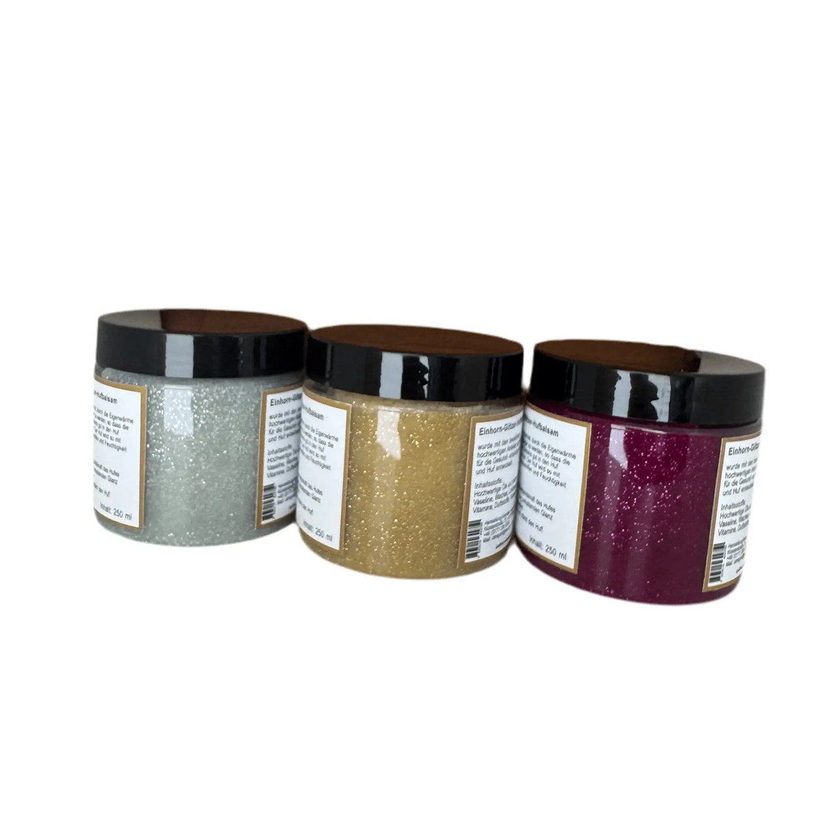 Golden Champ Glitzerhufbalsam Silber 250 ml - IQ Horse