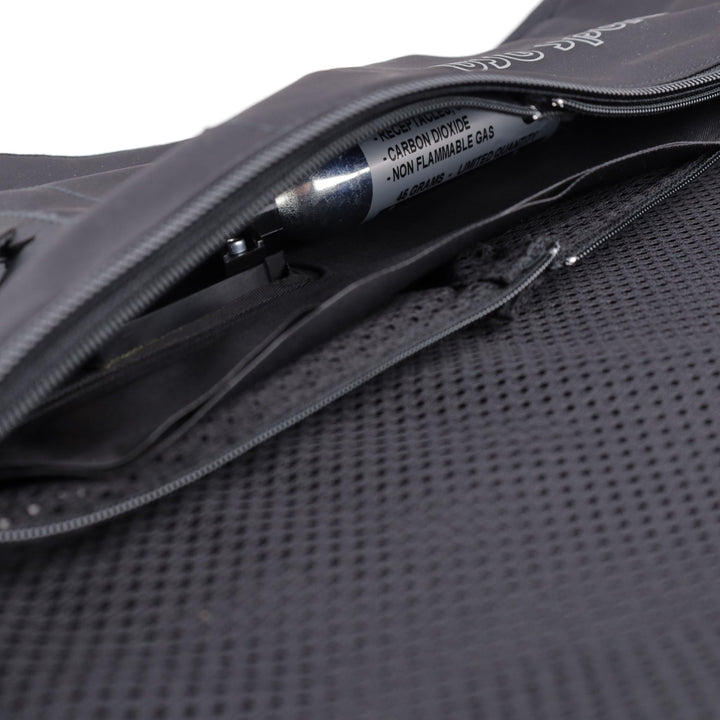 USG AIXPLORER Softshell Airbag-Weste schwarz, inkl. Kartusche und Werkzeug