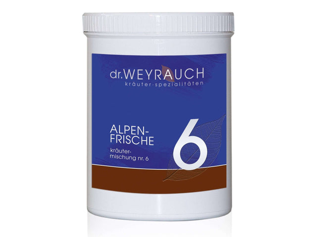 Dr. Weyrauch Nr. 6 Alpenfrische - Schleimhaut pflegende Kräuter