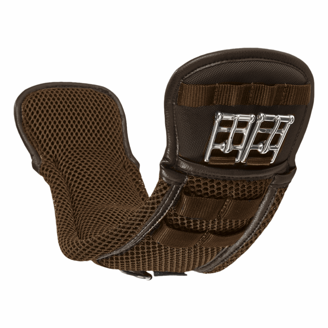 Sattelgurt 3D AIR EFFECT-CURVED-DR D, Braun - IQ Horse