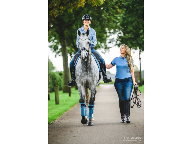 Ps of Sweden Poloshirt Daniella, Light Blue - IQ Horse