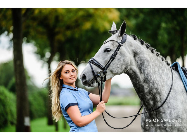 Ps of Sweden Poloshirt Daniella, Light Blue - IQ Horse