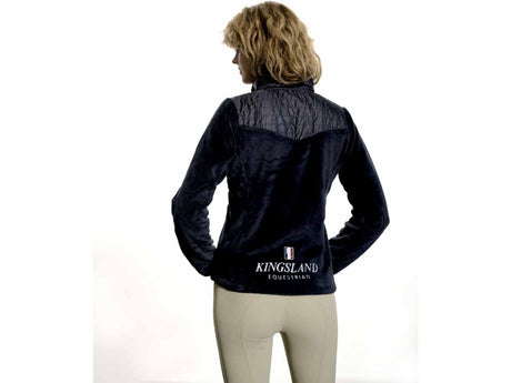 Kingsland Classic Ladys Coral - Fleece Jacke, navy - IQ Horse