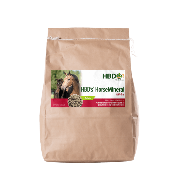 Mineralfutter HorseMineral MBA-frei – Pellets