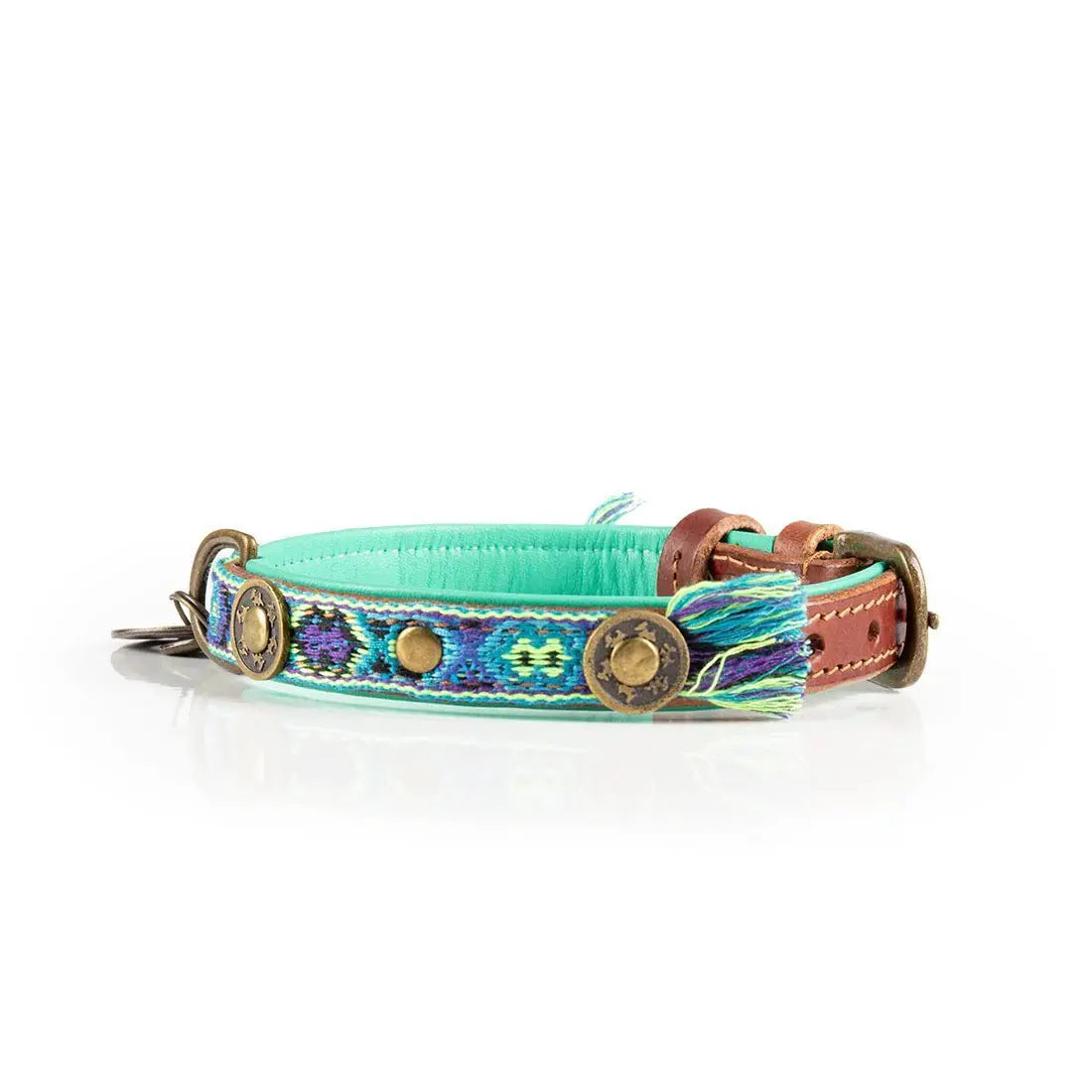 Dog Design American River Choke Hundegeschirr, Größe M, Paisley Purple Dot – Erstickungsfreies Design, Verstellbar, Mit Reflektierenden Streifen