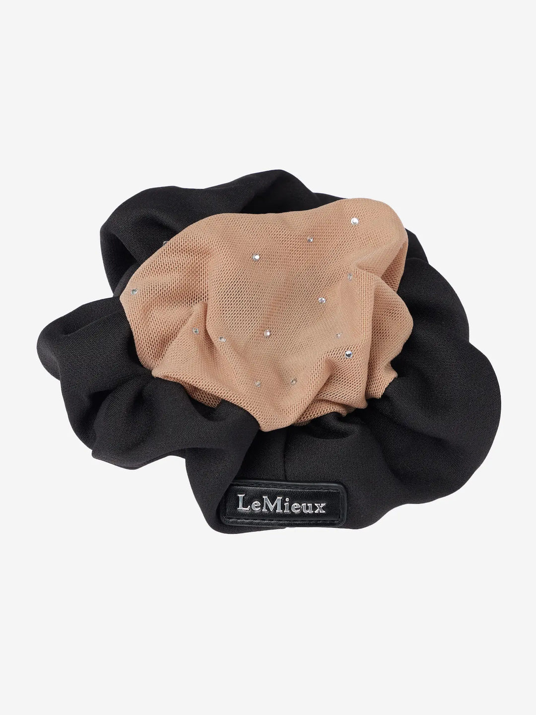 Haarnetz Scrunchie mit Kristallen