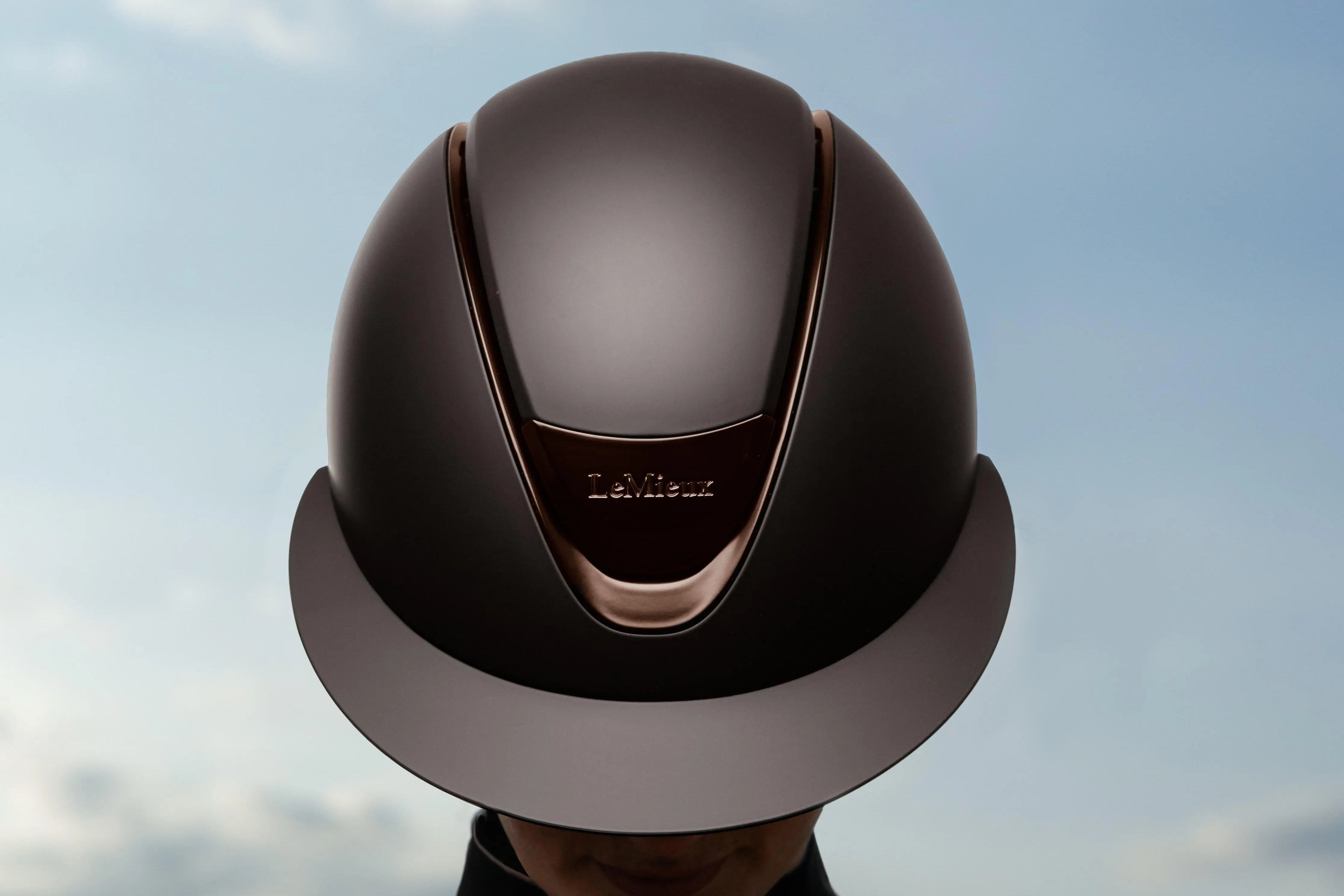 LeMieux Wettkampfhelm Verv Competition in Braun