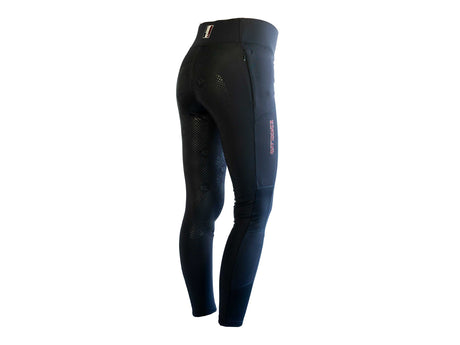 Kingsland Katinka Reit Leggings/Damentrainingsreithose, Full - Grip, F - Tec2, Navy - IQ Horse