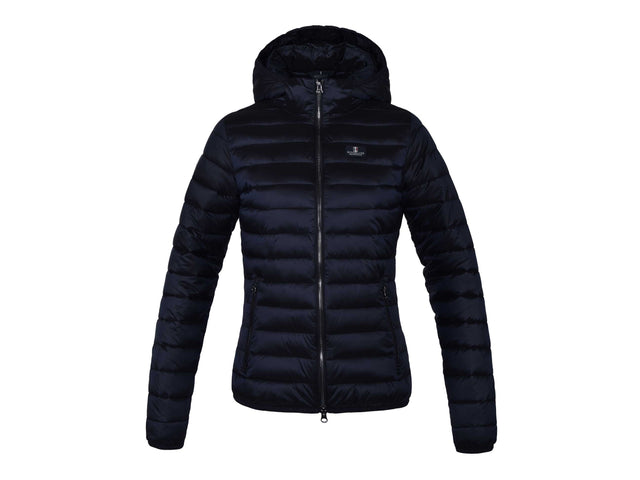 Kingsland Classic wattierte Damenjacke/ Reitjacke, navy - IQ Horse