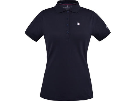 Kingsland klassisches Damen Poloshirt, navy - IQ Horse