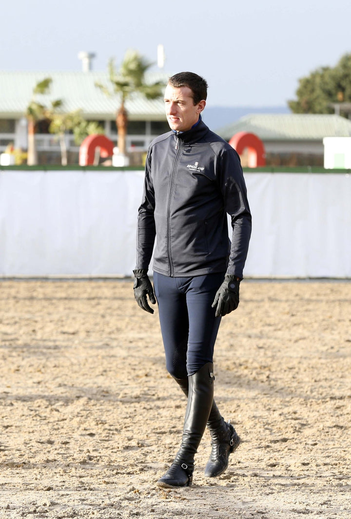 Kingsland Fleecejacke Classic navy, unisex - IQ Horse