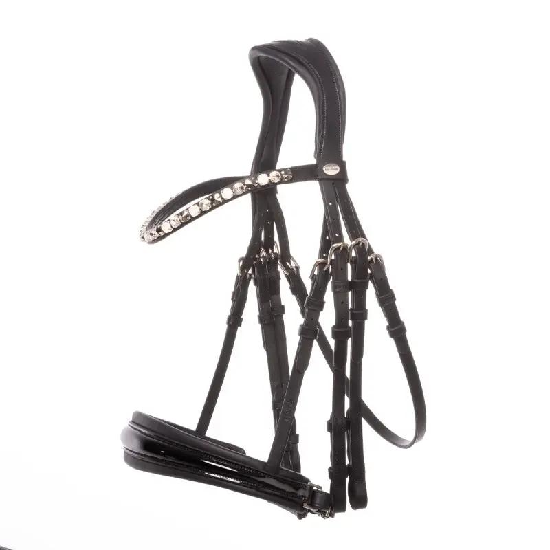 Kandare Selina – deutsches Leder mit schwedischem Reithalfter - IQ Horse