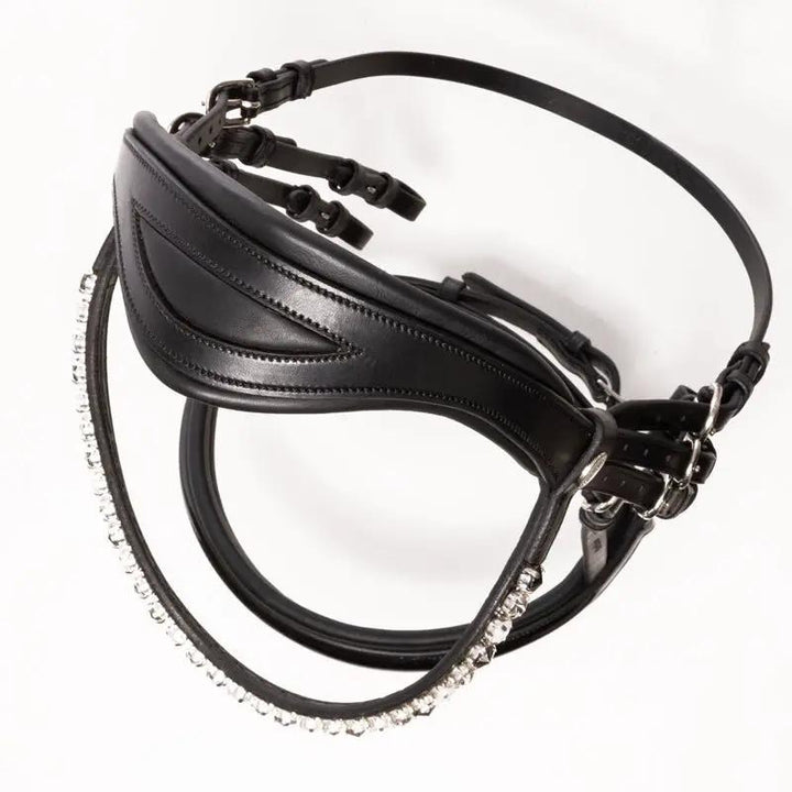 Kandare Selina – deutsches Leder mit schwedischem Reithalfter - IQ Horse