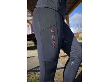 Kingsland Katinka Reit Leggings/Damentrainingsreithose, Full - Grip, F - Tec2, Navy - IQ Horse