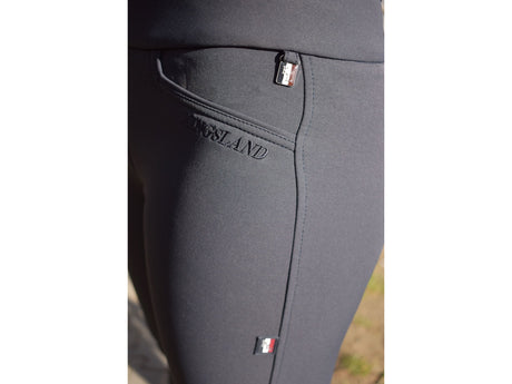 Kingsland Katja pull on Damenreithose mit Full - Grip, E - Tec, Grey - IQ Horse