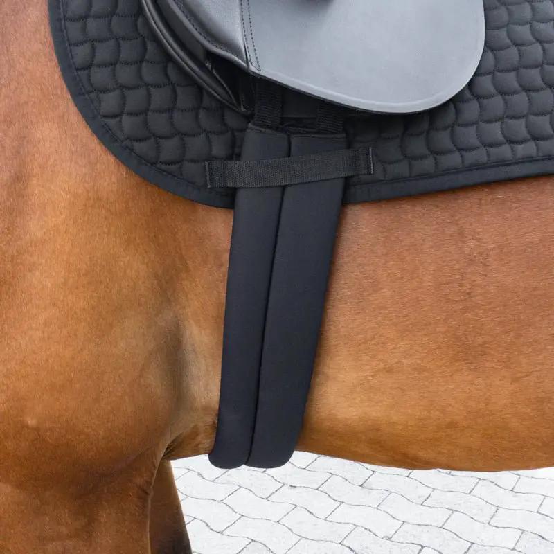 Kavalkade Langgurt KavalPren mit Elast, schwarz - IQ Horse