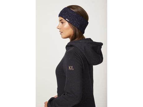 Kingsland KLsamara Strickstirnband Damen HW22, navy - IQ Horse