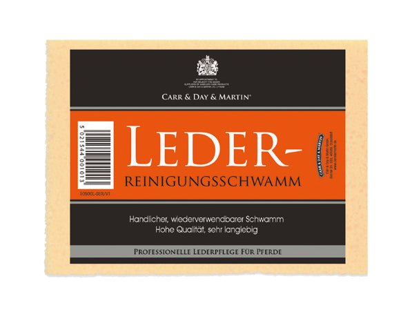 Carr & Day & Martin Leder - Reinigungsschwamm - IQ Horse