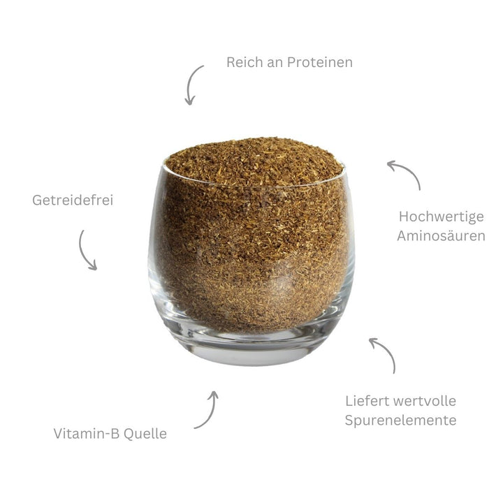 Einzelfutter Bierhefe – mit Biertreber, 3 kg