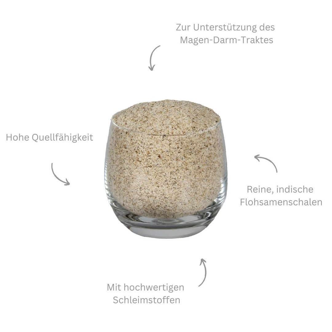 Flohsamenschalen – indisch, 1 kg