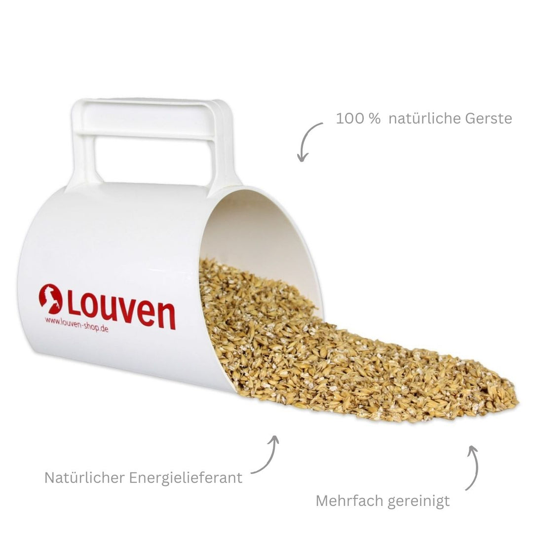 Einzelfutter Gerste – gewalzt, 25 kg