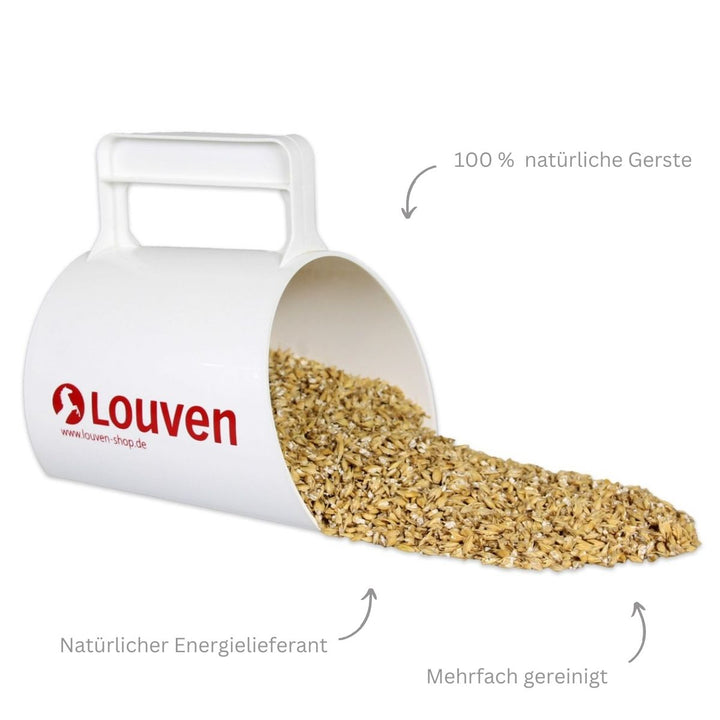 Einzelfutter Gerste – gewalzt, 25 kg