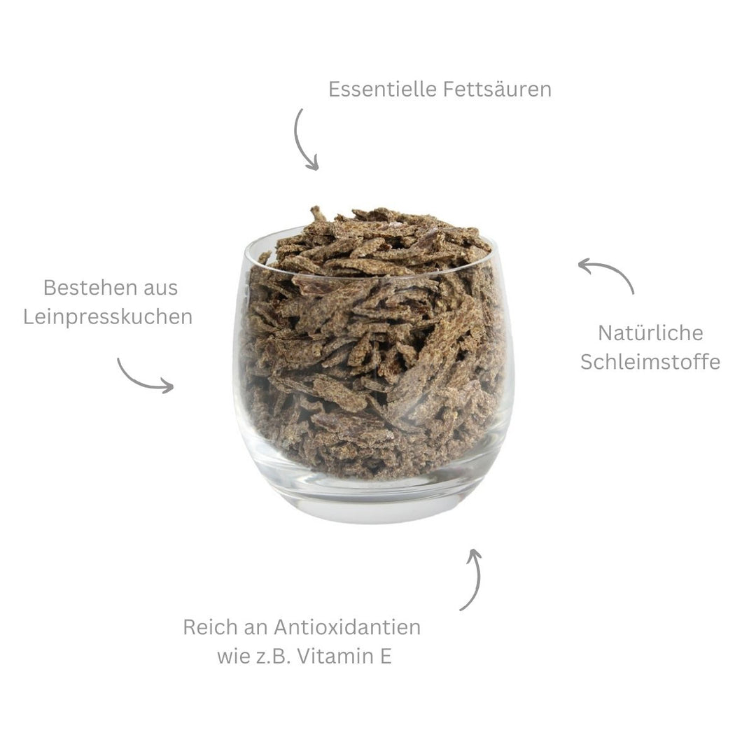 Ergänzungsfutter Leinflocken – 2,5 kg