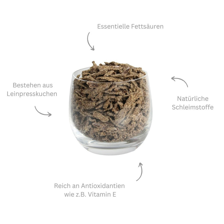 Ergänzungsfutter Leinflocken – 2,5 kg