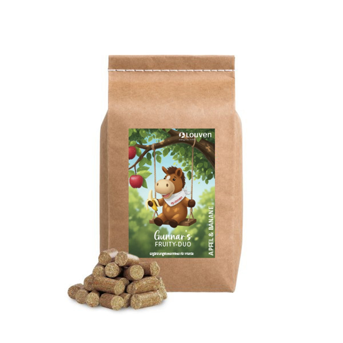 Leckerli Gunnar's Fruity-Duo – Apfel & Banane