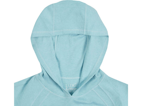 LeMieux Hoodie LUXE, azure - IQ Horse