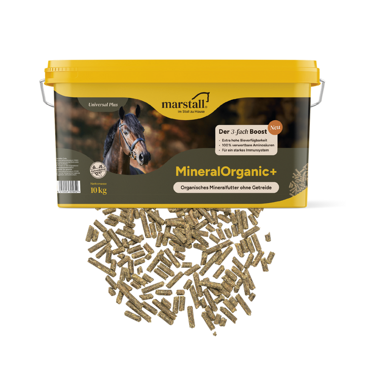 Mineralfutter MineralOrganic+ – Pellets