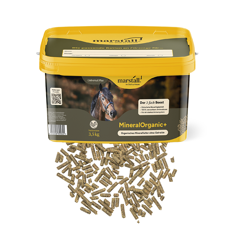 Mineralfutter MineralOrganic+ – Pellets