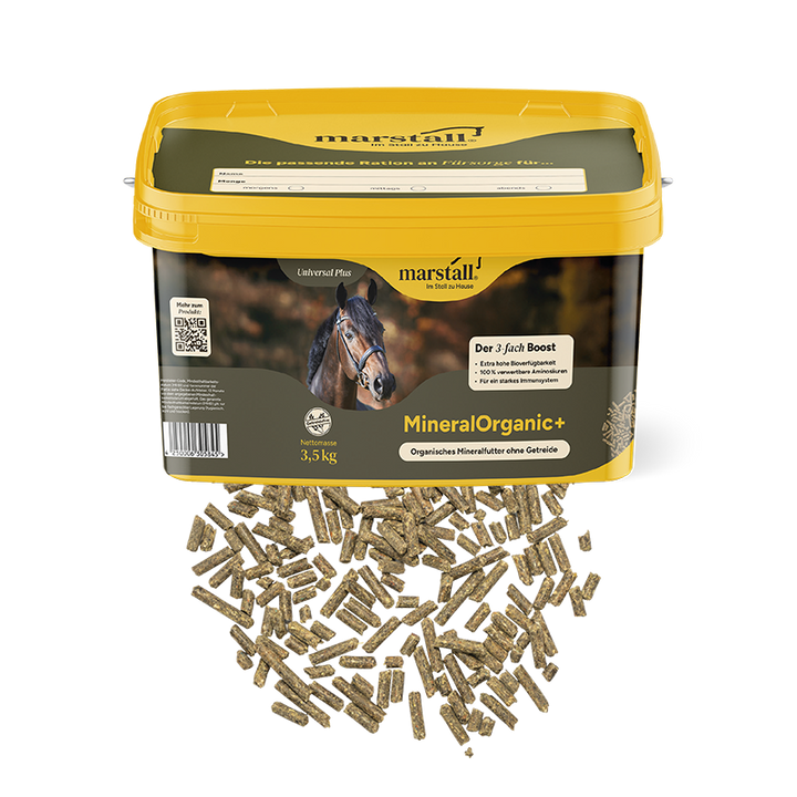 Mineralfutter MineralOrganic+ – Pellets