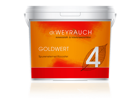 Dr. Weyrauch Nr. 4 Goldwert 1 kg - Spurenelementbooster in Kräuterform - IQ Horse