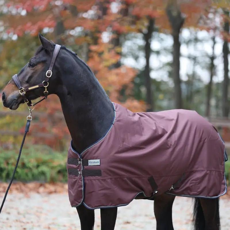 Kavalkade Outdoordecke "Montreal" 100g, Braun - IQ Horse