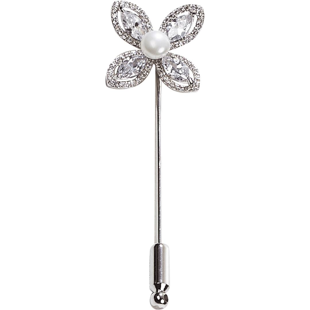 Busse Plastronnadel SHINY – glänzender Blüten - Schmuck für Plastron und Revers - IQ Horse