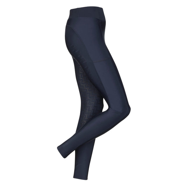 LeMieux Reitleggins PullOn, Fullgrip, Navy - IQ Horse