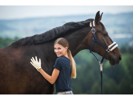 Roeckl Unisex Reithandschuh Roeck Grip, weiß - IQ Horse